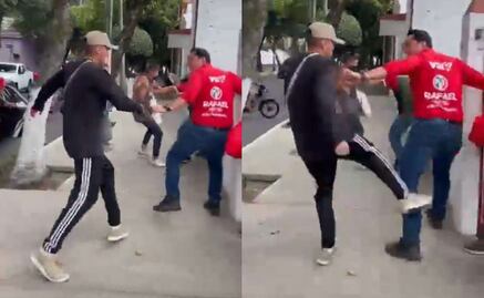 VIDEO: Agreden a Rafael Montiel, candidato en Cuajimalpa, durante actividades de campaña; PRI responsabiliza a Morena