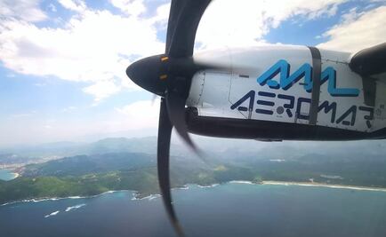 Impacta rayo a avión de Aeromar que se dirigía a Colima