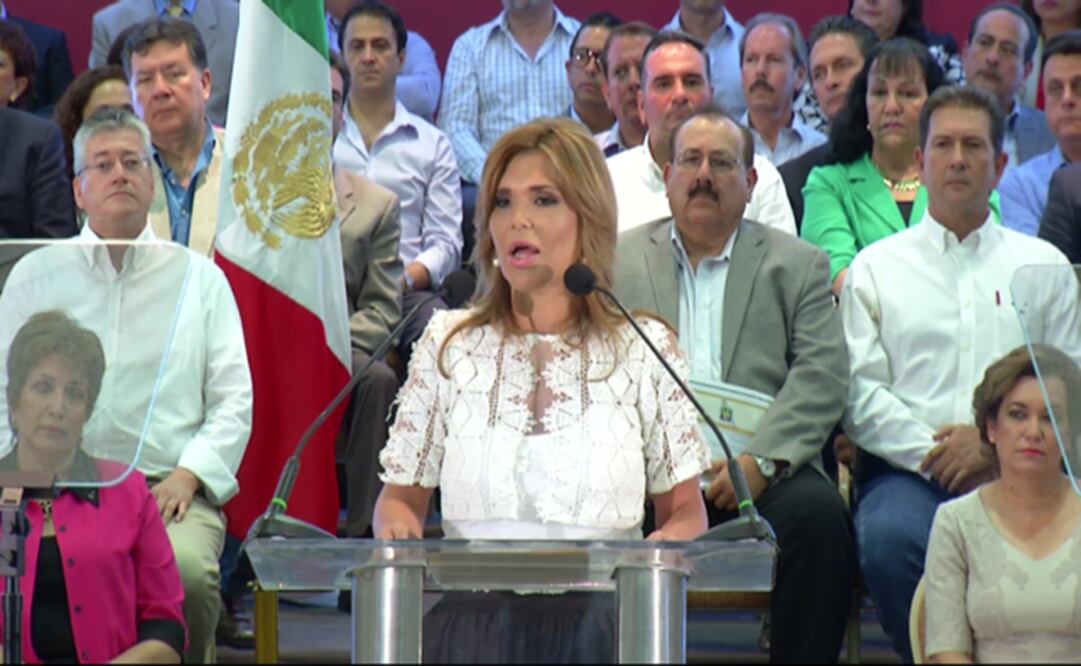 La gobernadora electa Claudia Pavlovich Arellano, presentó a su equipo de transición. (Foto: Amalia Escobar)