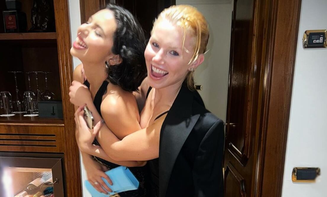 Ángela Aguilar viajó a Italia en compañía de su mejor amiga, Mónica Corgan.
Foto: Instagram