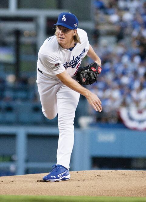 Zack Greinke sube a la loma para enfrentar a Jacob deGrom (XINHUA)
