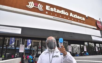 Estadio Azteca, sin medidas rigurosas contra el Covid-19