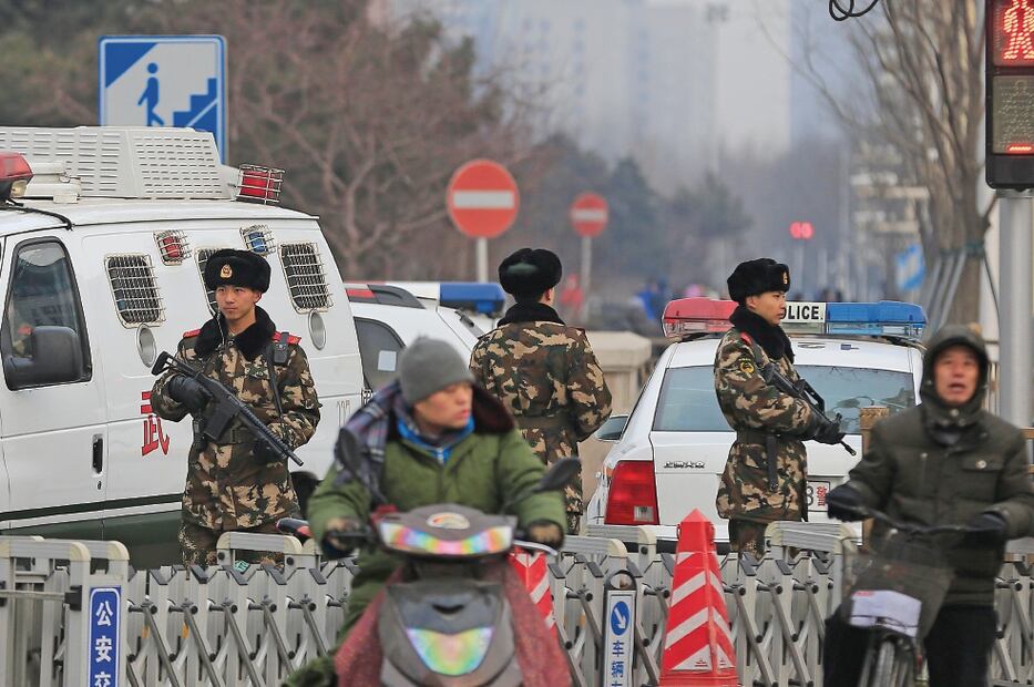 Soldados chinos. Foto: AP