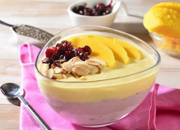 #RECETA bowl de yogurt tricolor