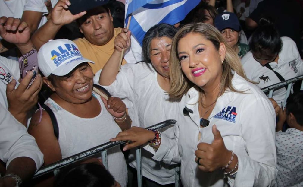 Alfa González, quien fuera edil por el PAN, PRI y PRD, precisó que hoy la unen al PVEM las coincidencias para luchar y contribuir en las problemáticas de la ciudad. Foto: Especial
