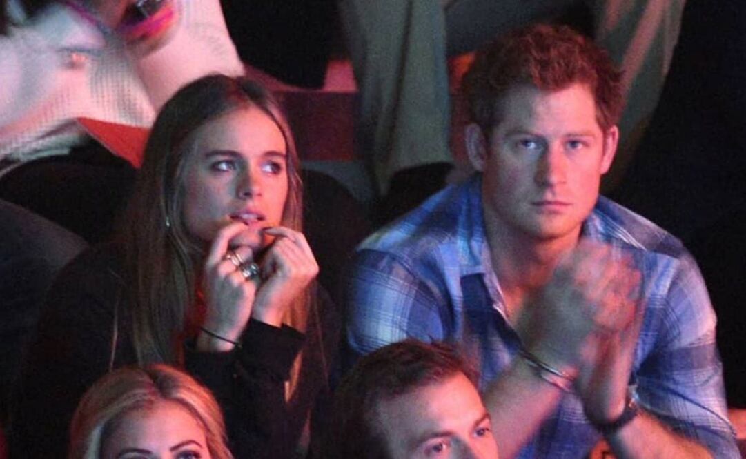 Cressida Bonas y el príncipe Harry. Fuente: Instagram @megan_harry_noticias