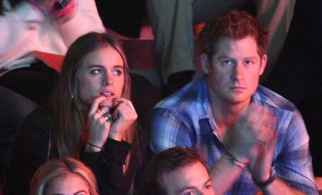 Cressida Bonas y el príncipe Harry. Fuente: Instagram @megan_harry_noticias