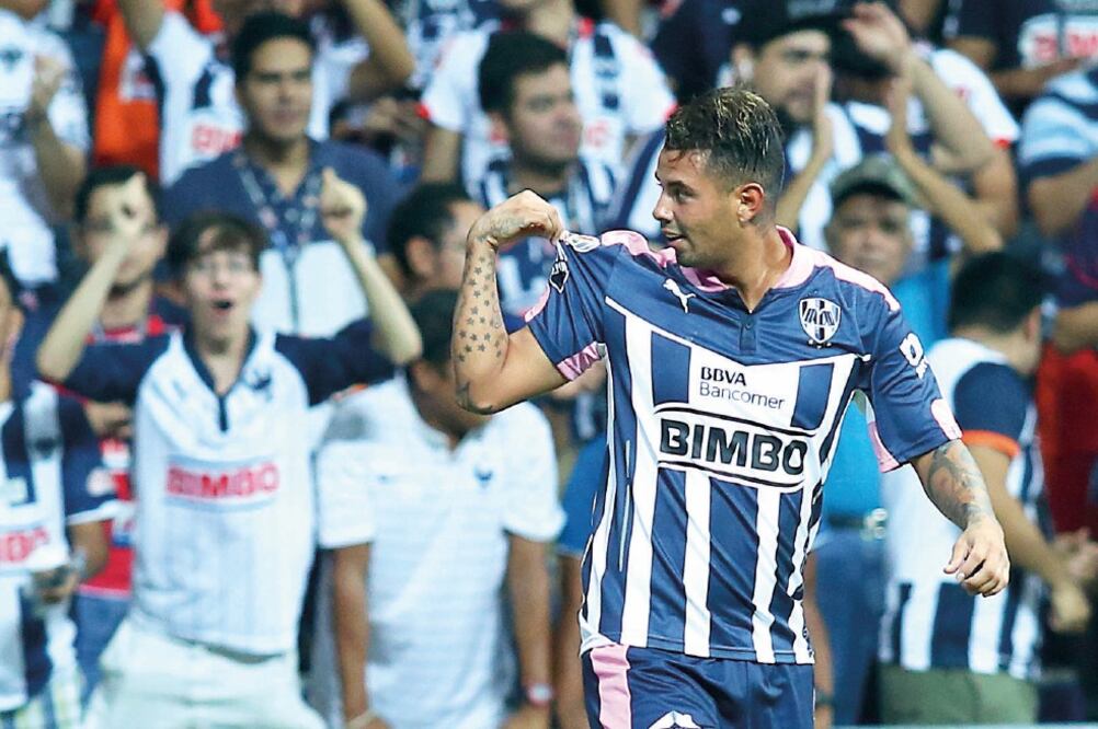 Edwin Cardona se despachó con un doblete en la goleada del Monterrey a La Fiera (CRÉDITO DE FOTO)