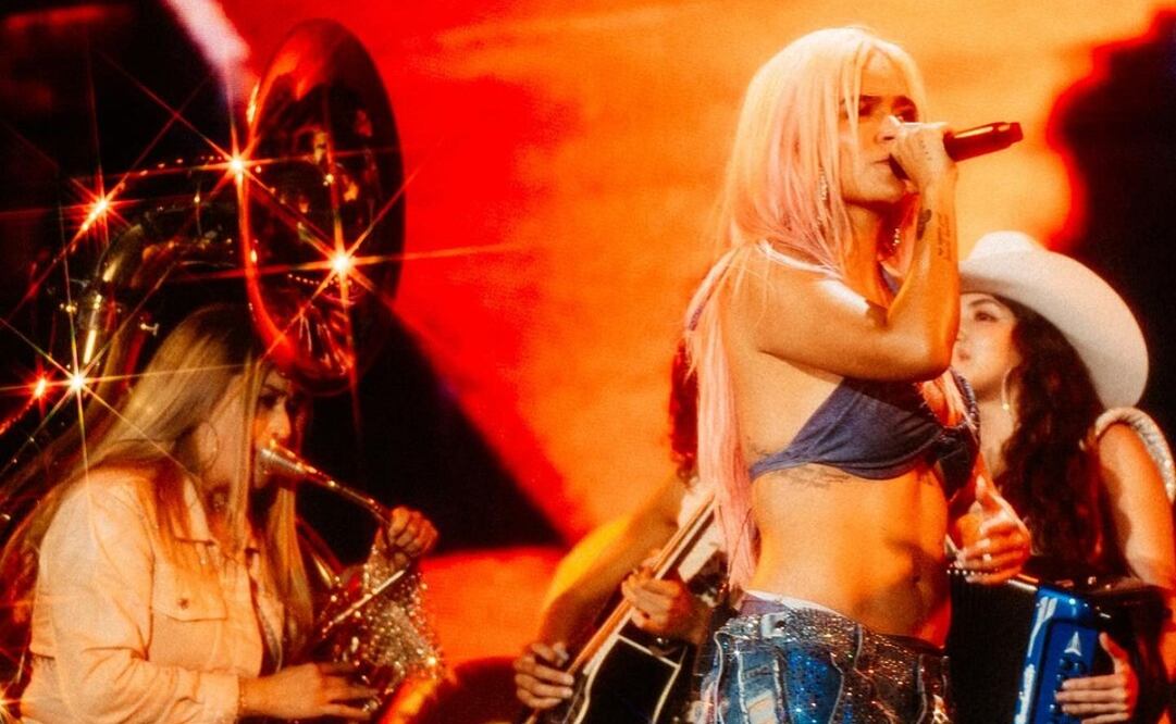 Karol G ofrece este 10 de febrero su tercera fecha en el Estadio Azteca. Foto: Instagram @jennyreyesoficial