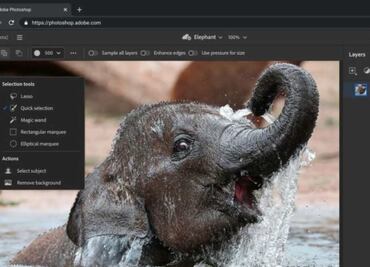Adobe habilitará versión web de Photoshop