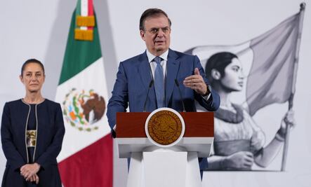 Ebrard: La mayor parte del comercio exterior de México cumple con acuerdo para ser eximido de aranceles; señala 90% de los productos