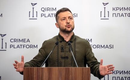 Ucrania "luchará hasta el final", promete Volodimir Zelensky al cumplirse seis meses de guerra con Rusia