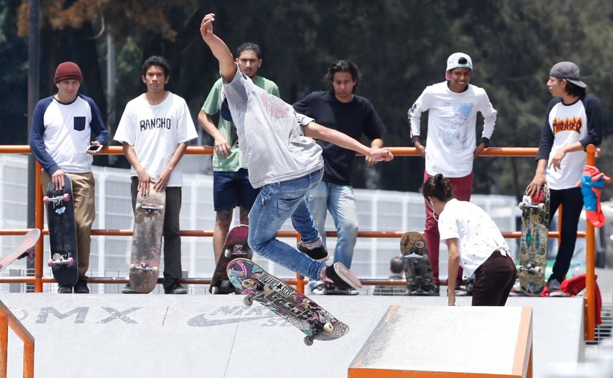 La Secretaría de Obras y Servicios (Sobse) informó que la demolición del skatepark era necesaria para el avance de la construcción del Parque Elevado en Calzada de Tlalpan. Foto: ARCHIVO/EL UNIVERSAL