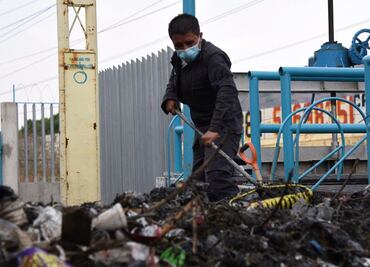 Retiran más de 7 mil toneladas de basura del sistema de alcantarillado del Edomex