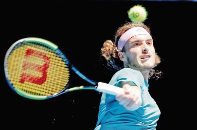 Stefanos Tsitsipas, la sensación del Abierto de Australia