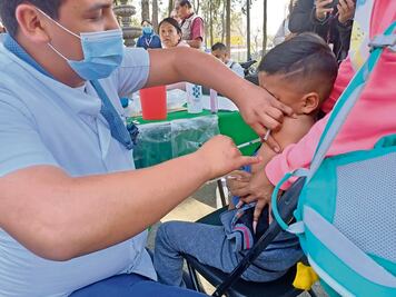 Descartan alerta por sarampión en la capital