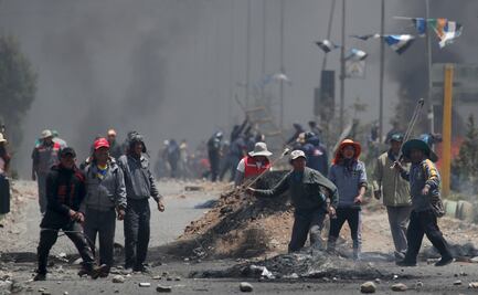 Tres muertos y al menos 30 heridos tras enfrentamiento entre manifestantes y militares en Bolivia