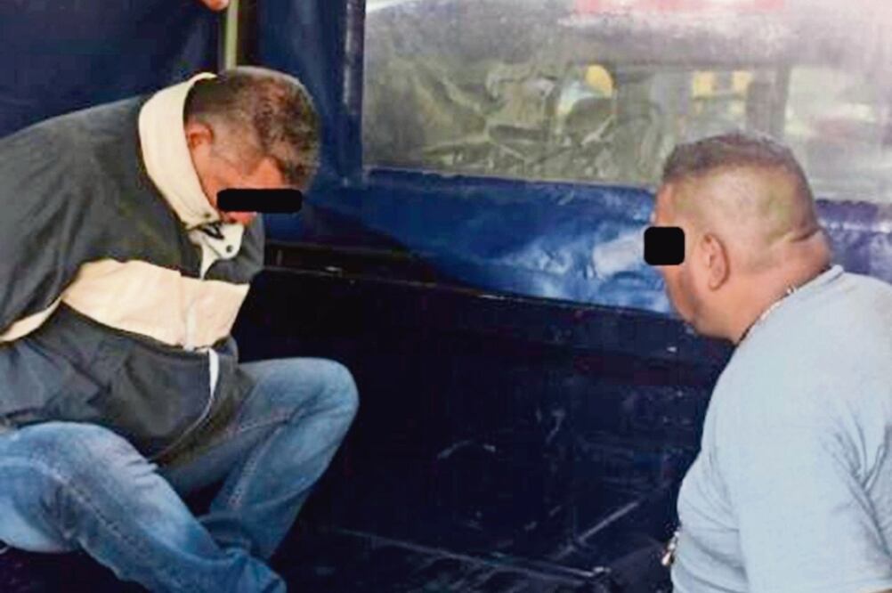 Los probables responsables se identificaron como Josué “N”, de 28 años, y Víctor Hugo “N”, de 42 (TOMADAS DE TWITTER)