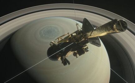 La sonda Cassini de la NASA se sumerge en los anillos de Saturno