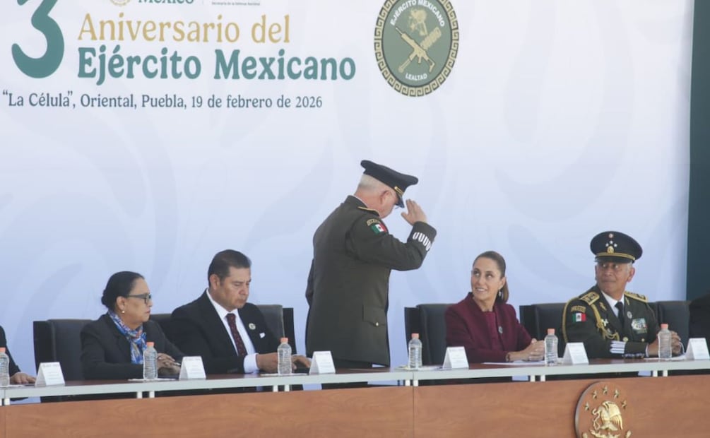 Día del Ejército Mexicano. 19 de febrero de 2026. Puebla. Foto: Carlos Mejía | El Universal