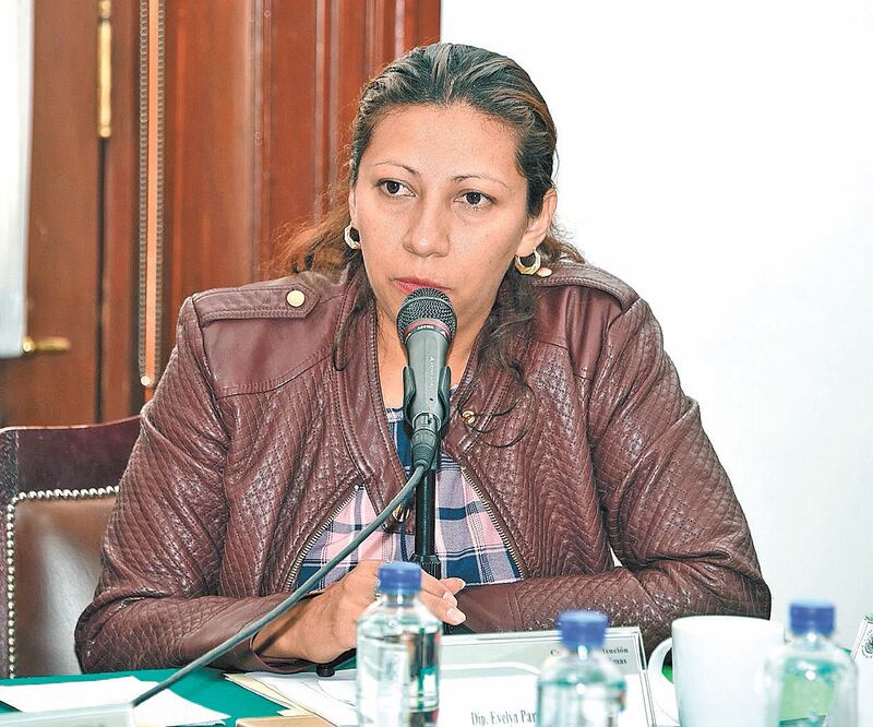 Evelyn Parra nunca dejó de ser militante del PRD. Archivo EL UNIVERSAL