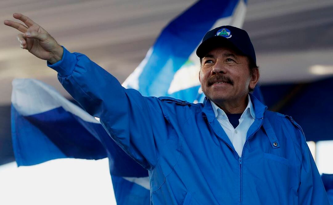 Daniel Ortega, presidente de Nicaragua. Foto: EFE