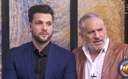 Arath de la Torre presenta a Nicola Porcella como nuevo conductor del programa "Hoy"