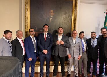 Recibe AMLO en Palacio Nacional al campeón Andy Ruiz