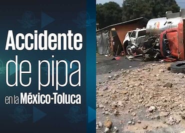 Deja un muerto aparatoso accidente en la México-Toluca