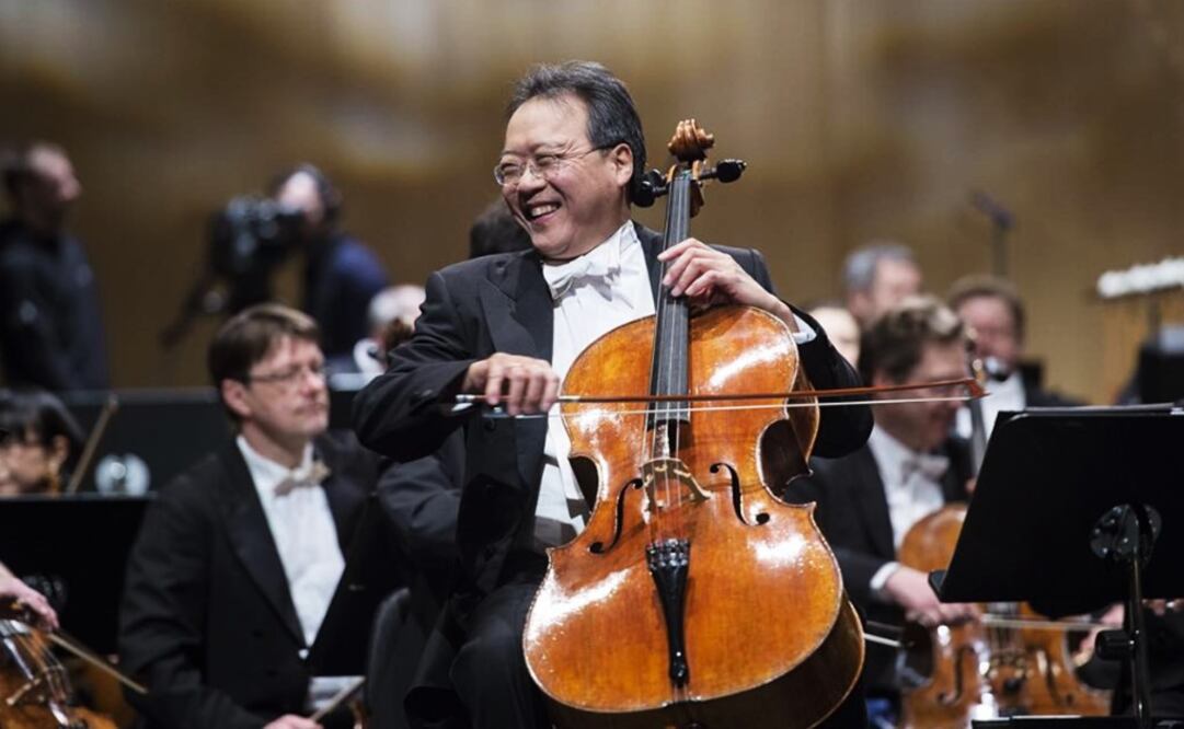 Cellist Yo-Yo Ma will offer a concert in Mexico City tomorrow – Photo: Taken from Yo-Yo Ma's Instagram account