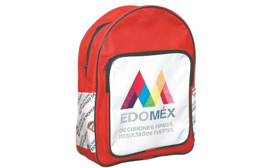 Las mochilas contienen útiles de fabricación nacional con un costo promedio de 360 pesos (CORTESÍA)