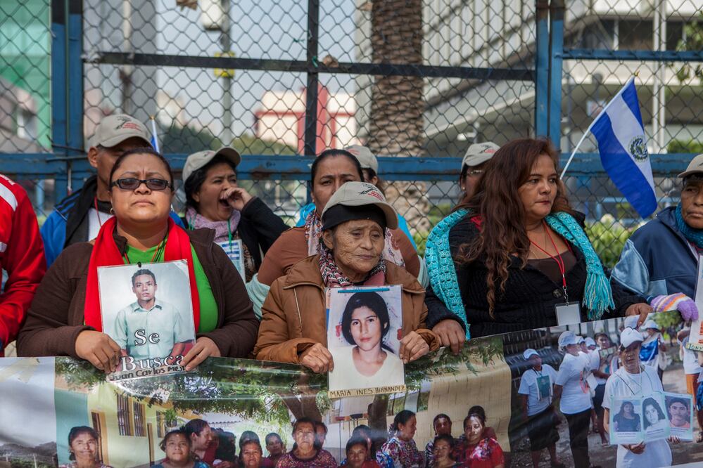 XIII Caravana de Madres Centroamericanas en busca de sus hijos migrantes desaparecidos (CAMILA MATA. EL UNIVERSAL)