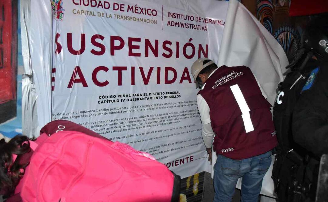 Chelerías suspendidas en la CDMX / Foto: Especial