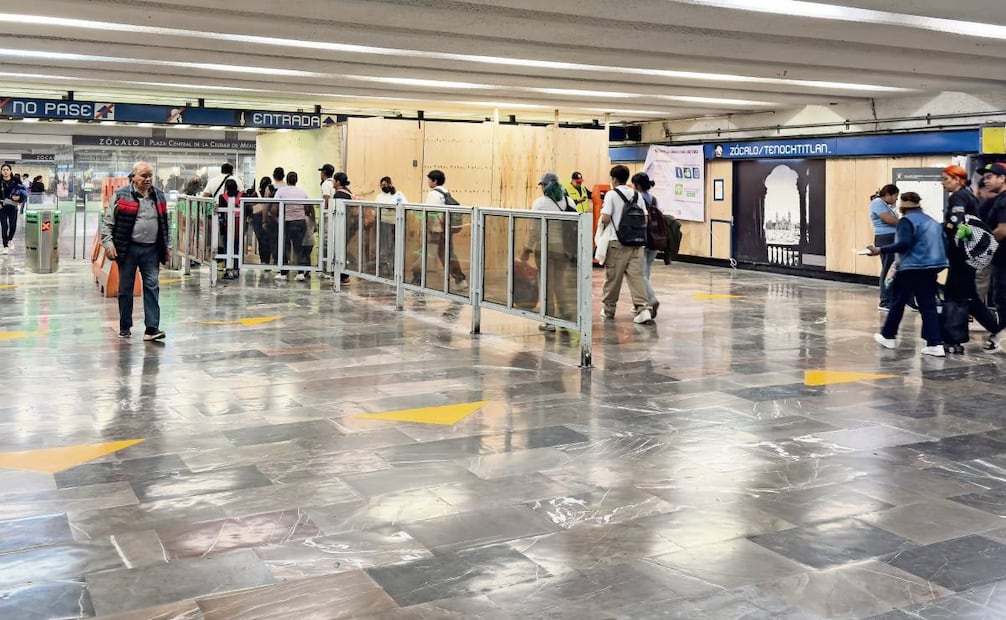 Estuvo cerrada en las primeras horas del día, y aunque fue reabierta por la tarde, no se vio ningún módulo. Foto Hugo Salvador / EL UNIVERSAL