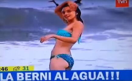 Reportera pierde el sostén durante programa en vivo