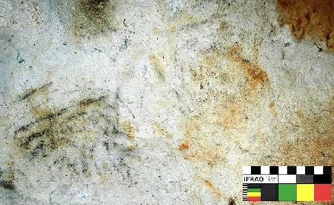 "Las Cinco Cuevas". FOTO: Mapa de localización de los sitios de arte rupestre de América Latina.