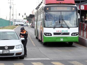 ¿Cuánto se pagará de multa por usar el carril confinado del Mexibús?