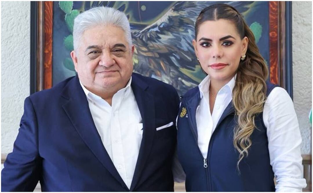 Evelyn Salgado, gobernadora de Guerrero, se reunió este jueves con el nuevo alcalde de Chilpancingo, Gustavo Alarcón Herrera (10/10/2024). Foto: X (@EvelynSalgadoP)