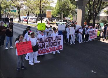 ¿Qué son los insumos médicos que exige el personal de salud en la CDMX?