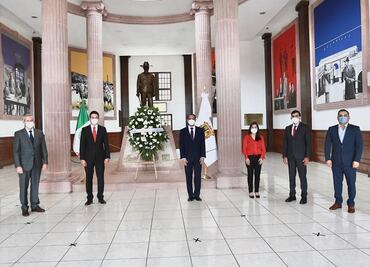 Congreso de Coahuila realiza homenaje a Venustiano Carranza