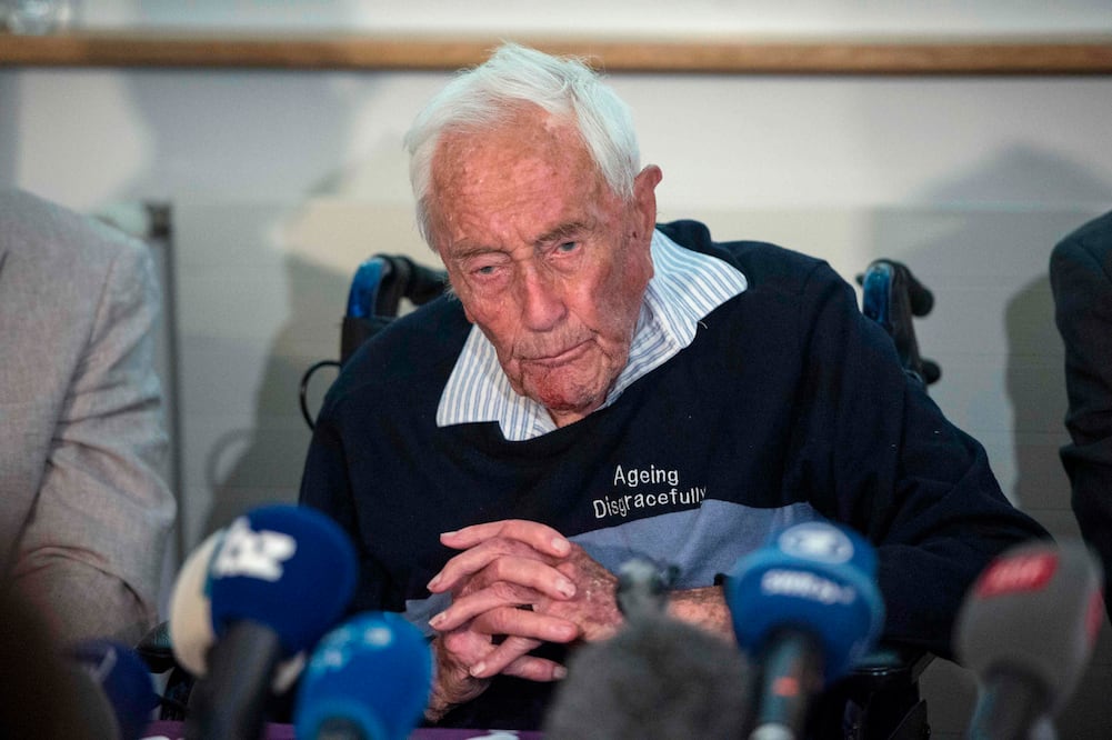 David Goodall, el científico australiano de 104 años. Foto: AFP
