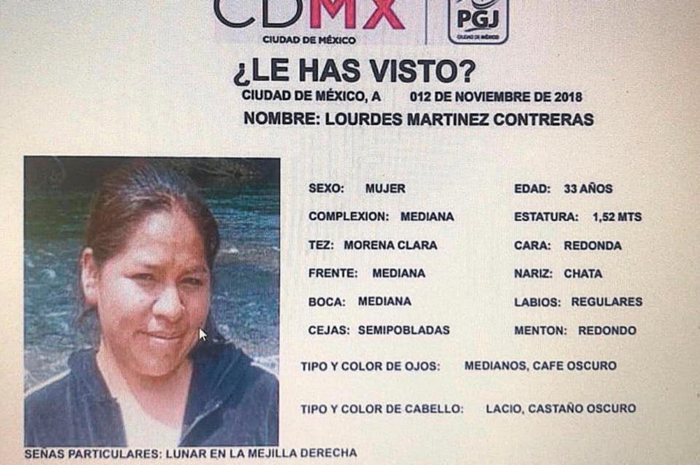 Carpeta. A finales de 2018 se difundió el secuestro de Lourdes. Foto/ARCHIVO EL UNIVERSAL