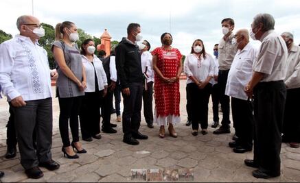 A 3 años del sismo, Murat entrega trabajos de restauración en Catedral de Huajuapan