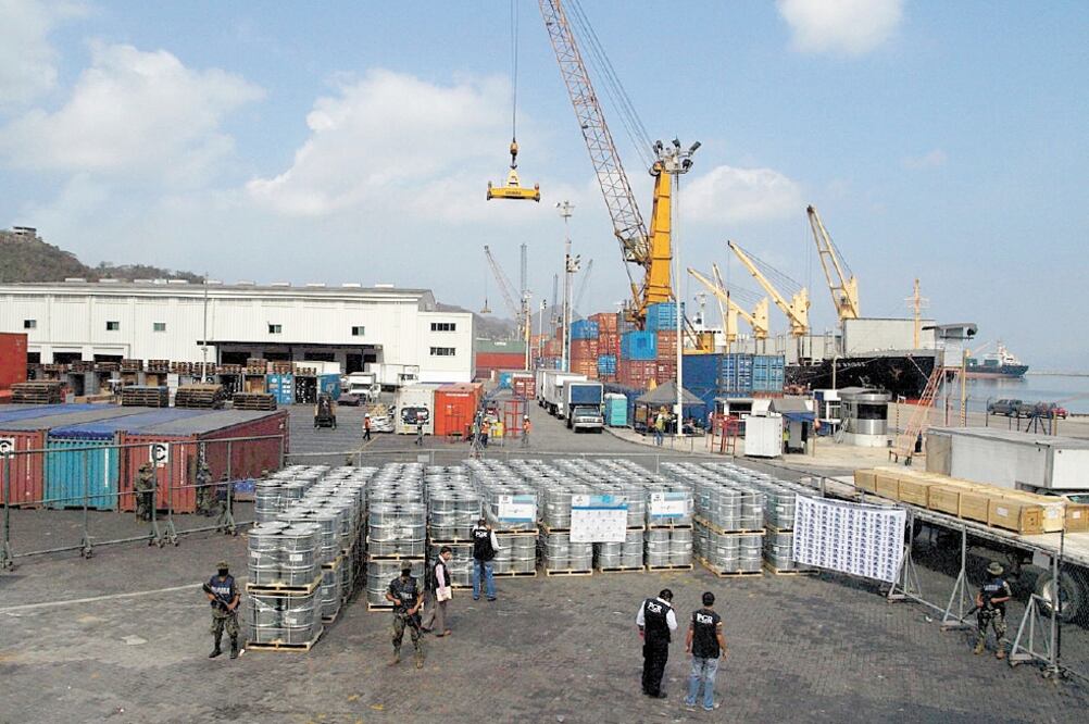 Aduanas portuarias en el Puerto de Manzanillo. Foto: archivo/EL UNIVERSAL