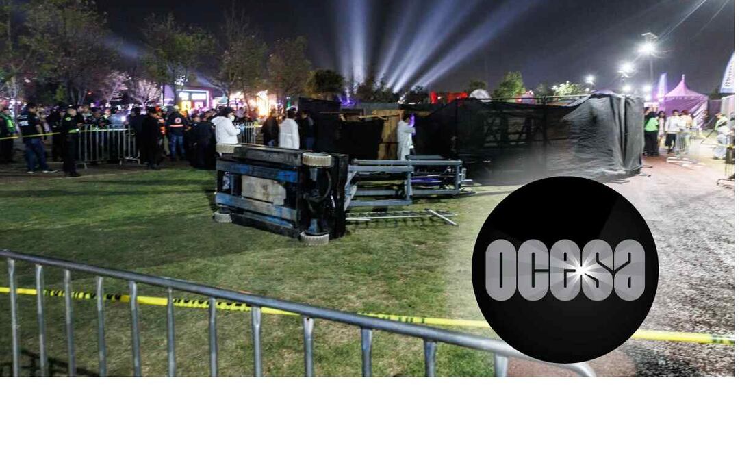 Ocesa afirma que solo fue un proveedor más en el Festival Axe Ceremonia 2025, donde fallecieron dos personas al caerles una grúa. / Foto: Archivo. EL UNIVERSAL
