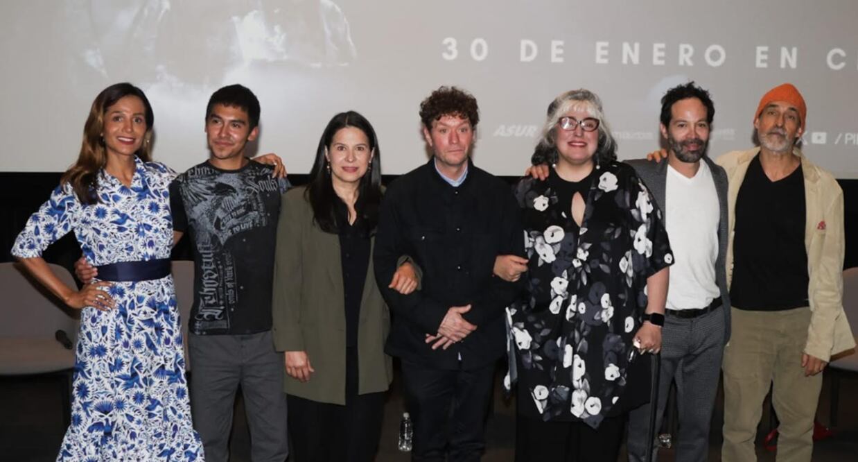 Elenco de la cinta "Lluvia".
Foto: EL UNIVERSAL / Carlos Mejía