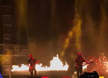 Slayer apaga con fuego quejas y lodo en el Force Fest