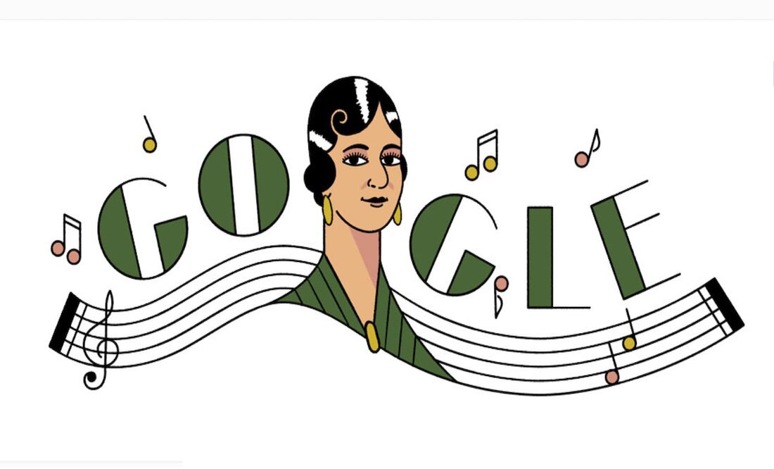 María Grever es una de las compositoras mexicanas más prolíficas de todos los tiempos - Foto: Google Doodle