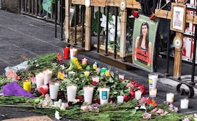 "Que estudiar no nos cueste la vida, Justicia para Claudia", exigen estudiantes y buscadoras en Morelos; tapizan Palacio de Gobierno con fotos