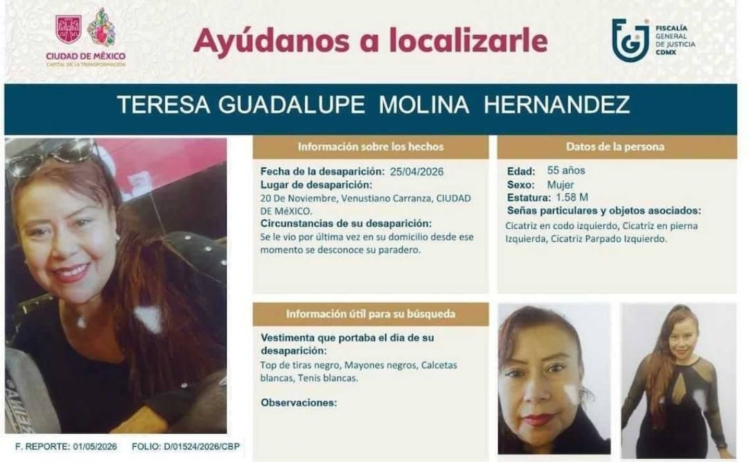 Restos encontrados en inmueble de Nezahualcóyotl corresponden a Teresa Guadalupe: FGJEM. Foto: Especial.